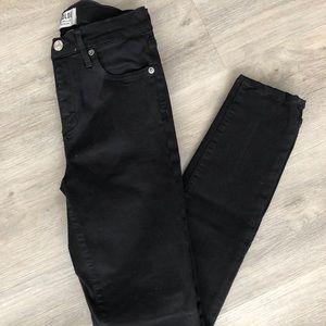 AGOLDE Black Skinny Jeans Sz 25